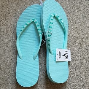 Mossimo Blue Flip Flops